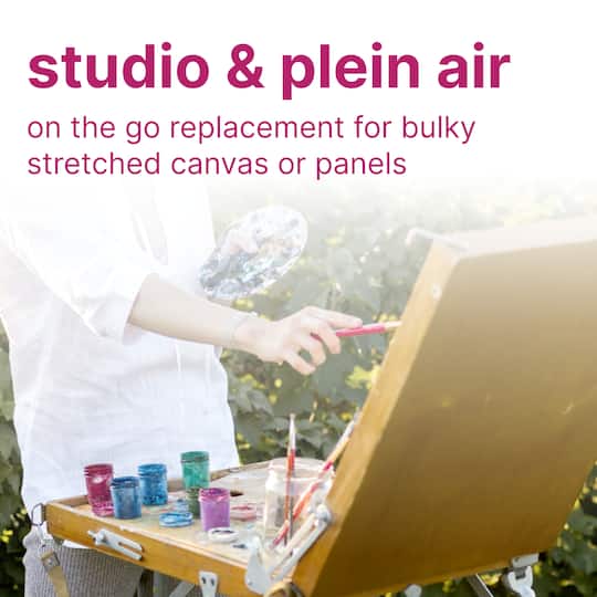 Strathmore® 300 Series Canvas Pad, 9" x 12"